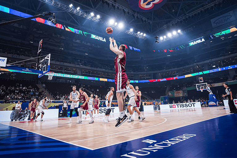 FIBA 2023 with Sports Flooring Partners in the Philippines