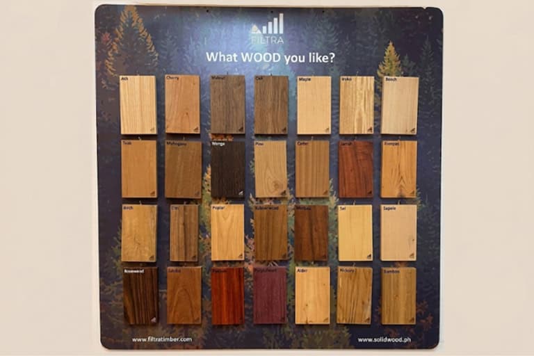 Philippine Wood species versus legal and sustainable imported wood